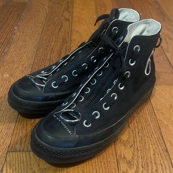 Undercover x Converse Chuck Taylor All Star The New Warriors Black High Tops - Picture 4 of 6